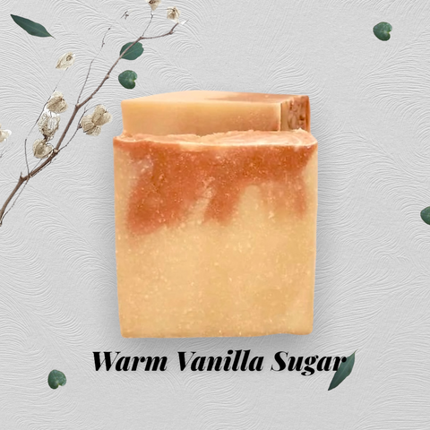 Orange And Vanilla Sugar Soap Bar
